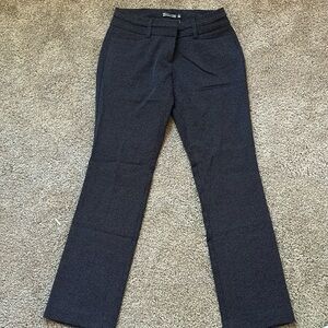 Polka dot dress pants -petite